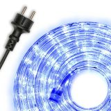 Cablu luminos LED - 240 becuri, 10 m, albastru