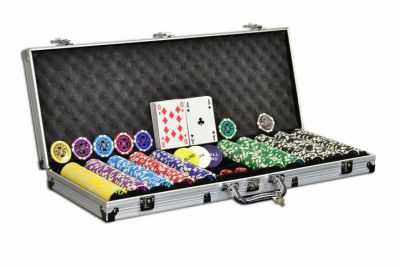 Set de poker 500 buc Design Ultimate