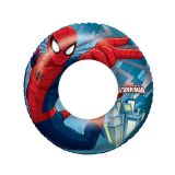 Colac gonflabil imprimat Spiderman 56 cm
