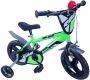 Bicicleta pentru copii Dino 12" verde