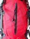 Rucsac pentru drumeții montane 60 l - roșu