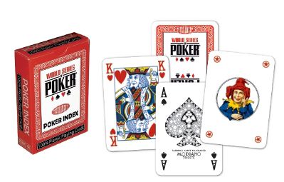 Cărți de poker cu index regulat WSOP roșu