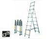 Scara telescopică G21 GA-TZ9 + 11-3,2M de aluminiu