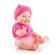 Păpușă G21 Helen 35 cm, accesorii roz închis