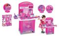 Set G21Superior, Bucătărie pentru copii cu accesorii, roz