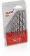 Set burghie Kreator pentru metal HSS, 10 buc