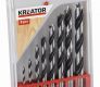 Set de burghiu Kreator pentru lemn, 8 buc