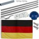 FLAGMASTER® Catarg pentru steaguri cu steagul Germaniei II,