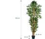PLANTASIA Copac artificial bambus, 220 cm