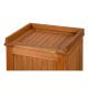 Cufăr de grădină cu tapițerie 43 x 55 x 62 cm