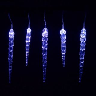 Lumini de Crăciun Țurțuri de gheaţă - 40 LED-uri, albastru