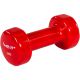 Set de gantere din vinil MOVIT, 2 x 3 kg roșu