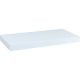 Raft de perete stilist Volato, 50 cm, alb lucios