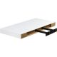Raft de perete stilist Volato, 70 cm, alb