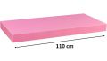 Raft de perete Stilista Volato, 110 cm, roz