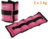 Manșete MOVIT 2x 1,0 kg roz