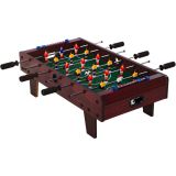 Mini fotbal de masă cu picioare, 70 x 37 x 25 cm, întunecat