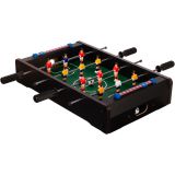 Mini masă de fotbal 51 x 31 x 8 cm, negru