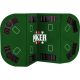 Blat de poker pliant - verde
