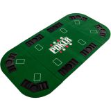 Blat de poker pliant - verde