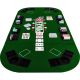 Blat de poker pliant - verde