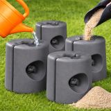 Greutăți pentru corturi de petrecere în grădină,set de 4,gri
