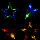 Decorațiune de Crăciun - stele strălucitoare,150 LED colorat