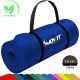Covor de yoga gimnastic MOVIT - 183x60x1 cm, albastru