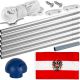 Catarg incl. steagul Austriei - 650 cm