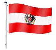 Catarg incl. steagul Austriei - 650 cm