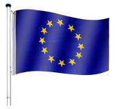 Catarg incl. Steagul Uniunii Europene - 650 cm