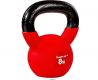 Kettlebell barbell neopren roșu - 8 kg
