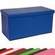 Bancă pliabilă cu spațiu de depozitare - albastru