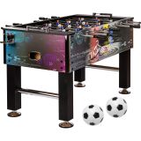 Masă de fotbal Leeds Cyber, 140x73x87 cm