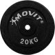 Set de greutăți MOVIT 2 x 20 kg, fontă