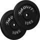 Set de greutăți MOVIT 2 x 10 kg, fontă