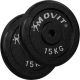 Set de greutăți MOVIT 2 x 15 kg, fontă