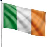 Catarg incl. steagul Irlandei - 650 cm