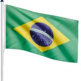 Catarg incl. steagul Braziliei, 650 cm