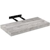 Raft de perete stilist Volato, 30 cm, lemn alb