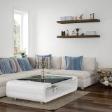 STILISTA Raft de perete Volato, 70 cm, lemn deschis