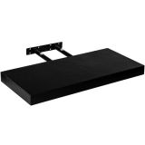 Raft de perete stilist Volato, 30 cm, negru