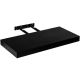 Raft de perete stilist Volato, 30 cm, negru