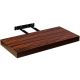 Raft de perete stilist Volato, 30 cm, lemn închis