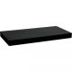 Raft de perete stilist Volato, 60 cm, negru lucios