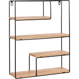STILISTA Raft de perete,lemn deschis 40 x 49,5 x 11,5 cm