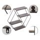 STILISTA Raft hexagonal de perete,lemn deschis 51x58x11 cm
