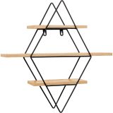 STILISTA Raft de perete, lemn deschis 48 x 47 x 11 cm