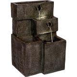 STILISTA Fântână de grădină Trepte de apă, 48 x 42 x 76 cm