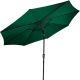 STILISTA Umbrelă pliabilă, diametru 3 m, verde + husă